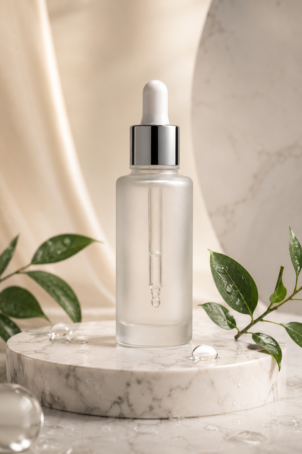 高端精华液广告图Skincare Ad